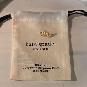 Kate Spade Gold Butterfly Earrings